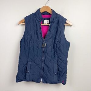 Joules Navy Puffer Vest 12